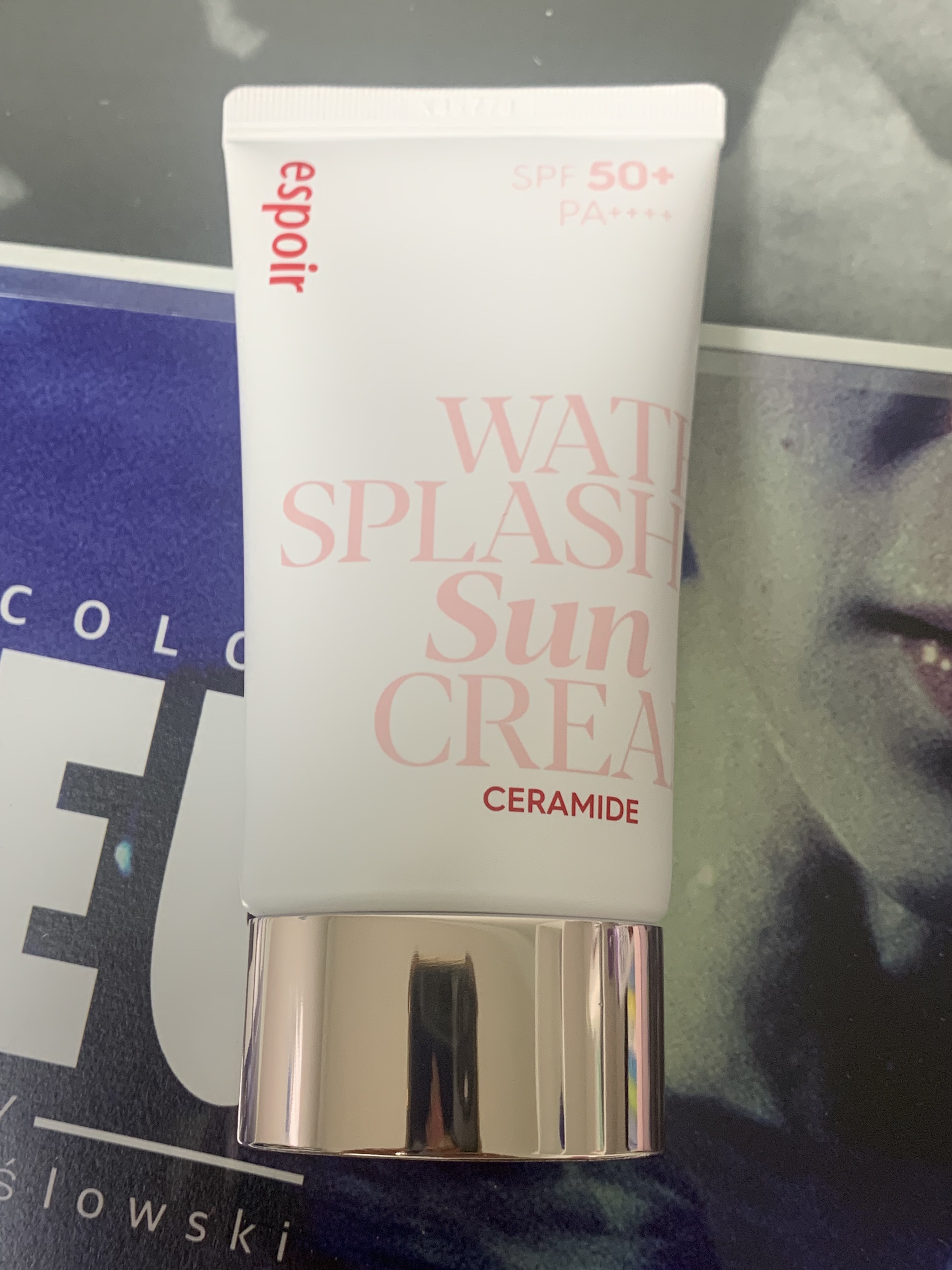 ウォータースプラッシュサンクリーム セラミド/espoir/日焼け止めクリームを使ったクチコミ（1枚目）