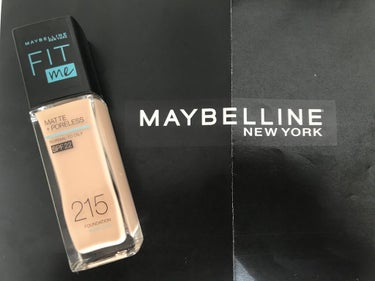 フィットミー リキッドファンデーション R/MAYBELLINE NEW YORK/リキッドファンデーションを使ったクチコミ（1枚目）