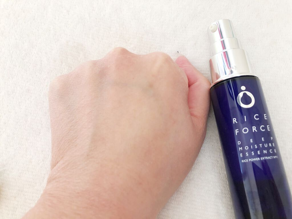 ディープモイスチュアエッセンス/ライスフォース/美容液を使ったクチコミ(4枚目)