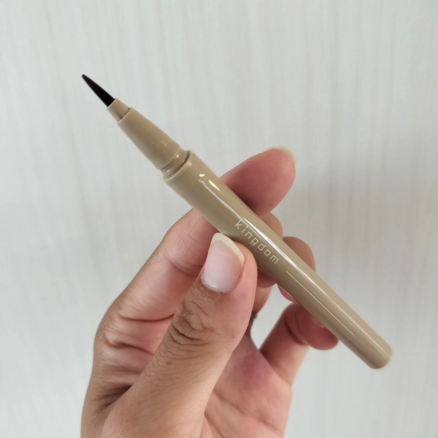 キングダム リキッドアイライナーR1 ラテブラウン/キングダム/リキッドアイライナーを使ったクチコミ（2枚目）