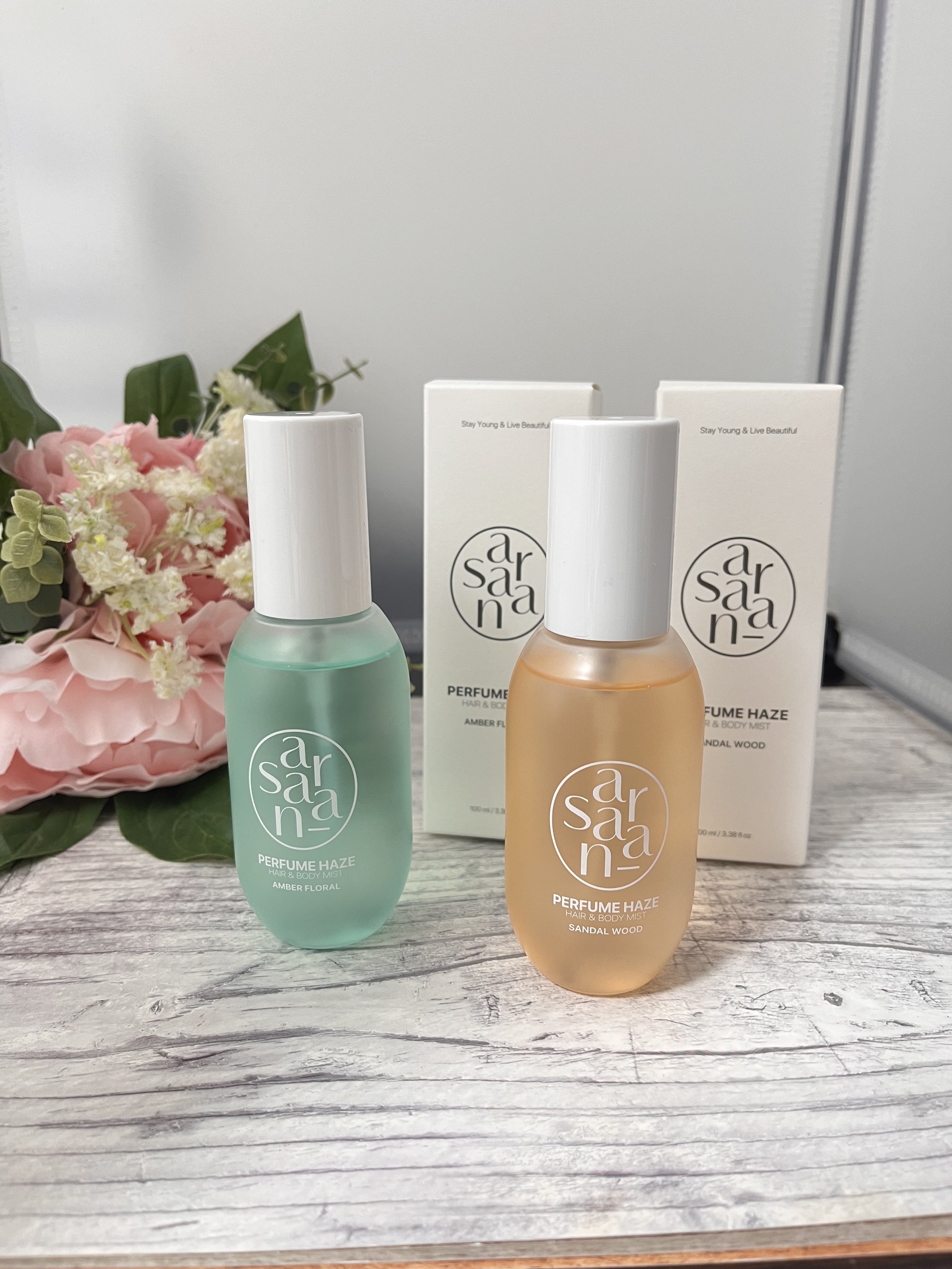 パフュームヘイズ ヘア&ボディミスト/SARANARA/ヘアミストを使ったクチコミ（1枚目）