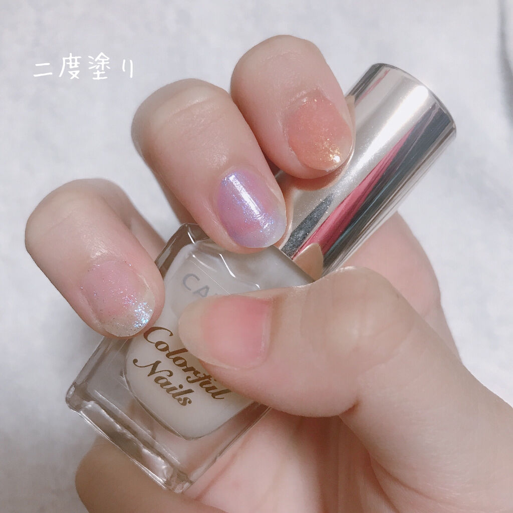 カラフルネイルズ/キャンメイク/マニキュアを使ったクチコミ（3枚目）