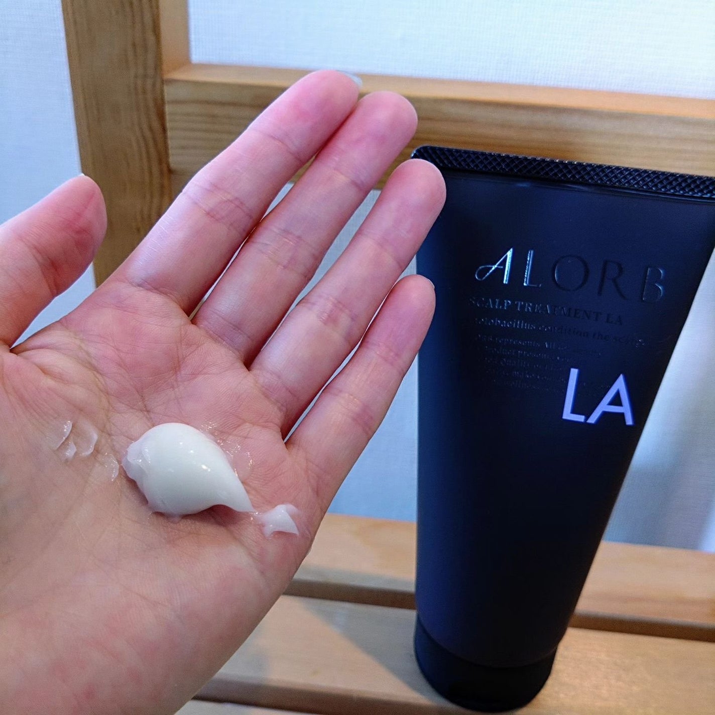 スキャルプシャンプーLA/トリートメントLA/ALORB/サロンシャンプーを使ったクチコミ(5枚目)