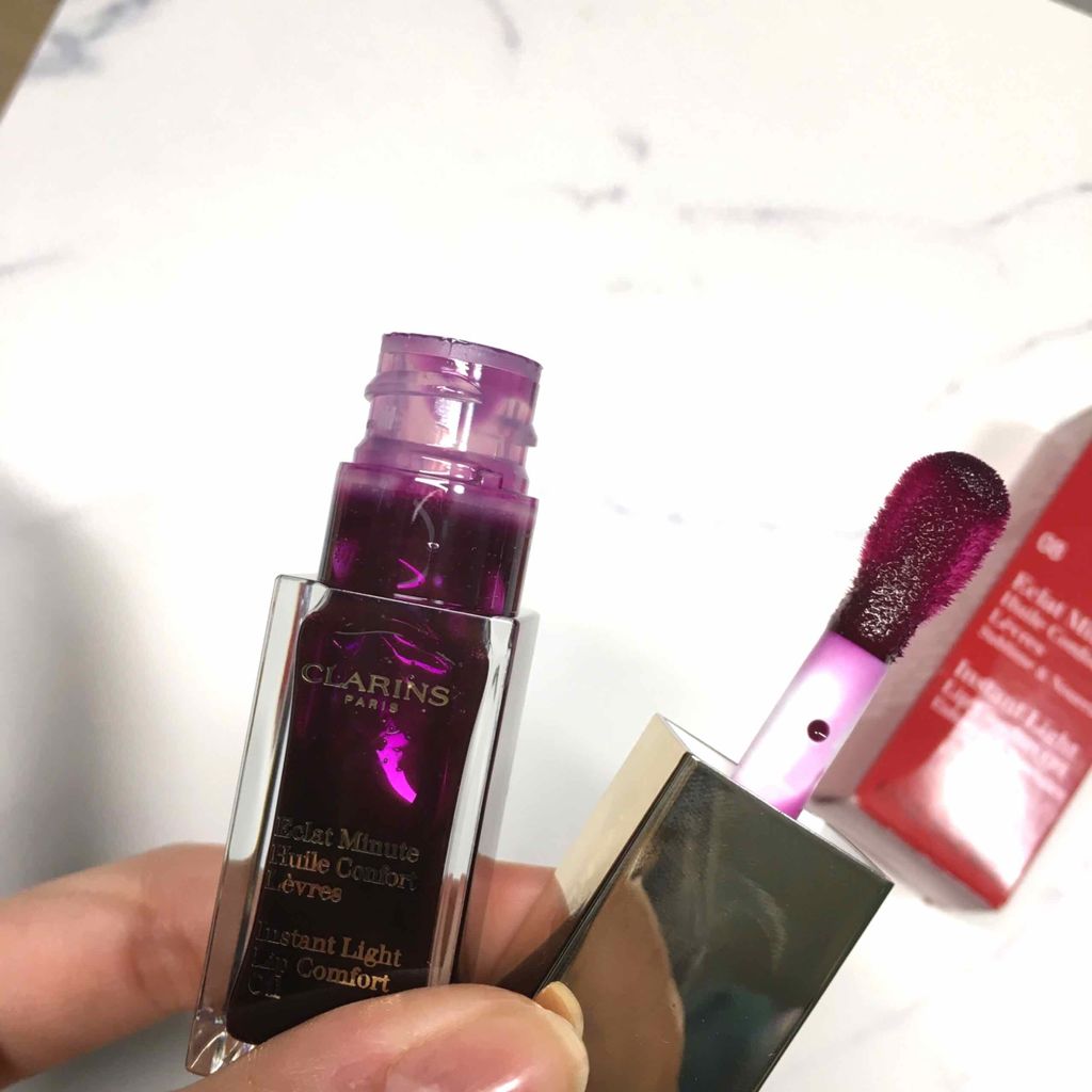 コンフォート リップオイル /CLARINS/リップグロスを使ったクチコミ（2枚目）