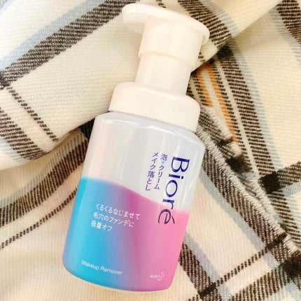 泡クリームメイク落とし/ビオレ/クレンジングクリームを使ったクチコミ(1枚目)