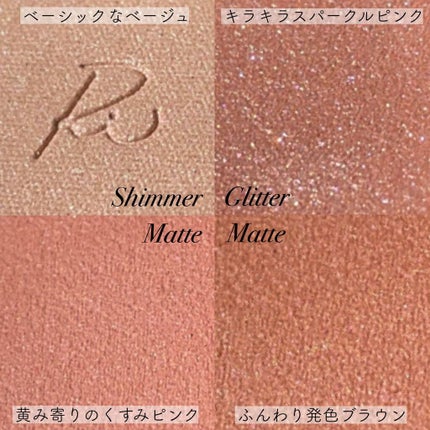 インザミラーアイパレット/Ririmew/アイシャドウパレットを使ったクチコミ(2枚目)