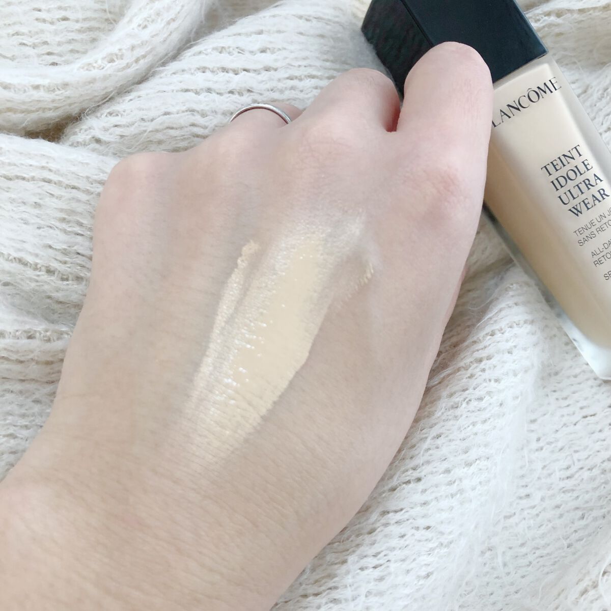 タンイドル ウルトラ ウェア リキッド/LANCOME/リキッドファンデーションを使ったクチコミ(2枚目)