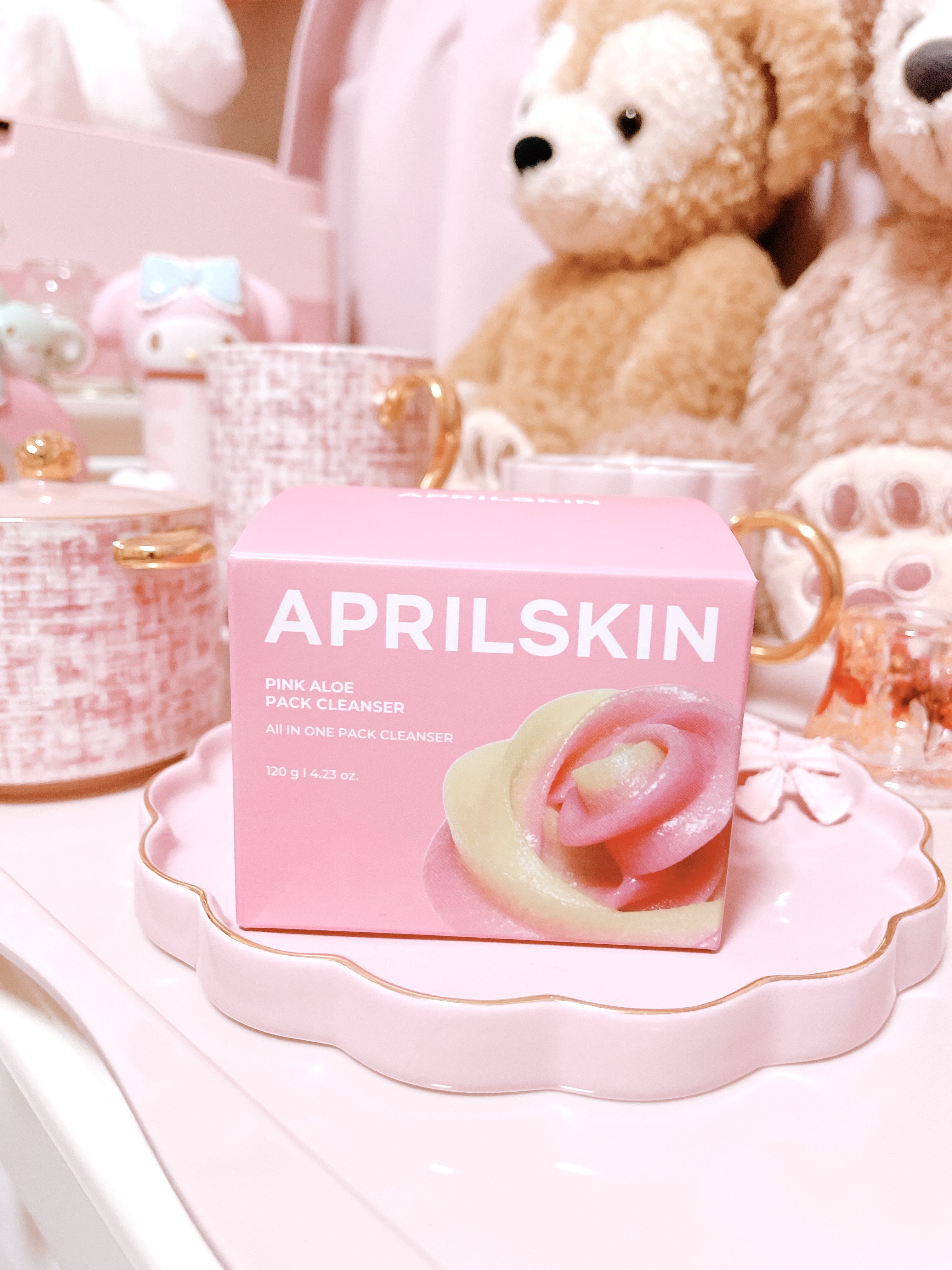 ピンクアロエメレンゲクレンザー/APRILSKIN/その他洗顔料を使ったクチコミ（2枚目）