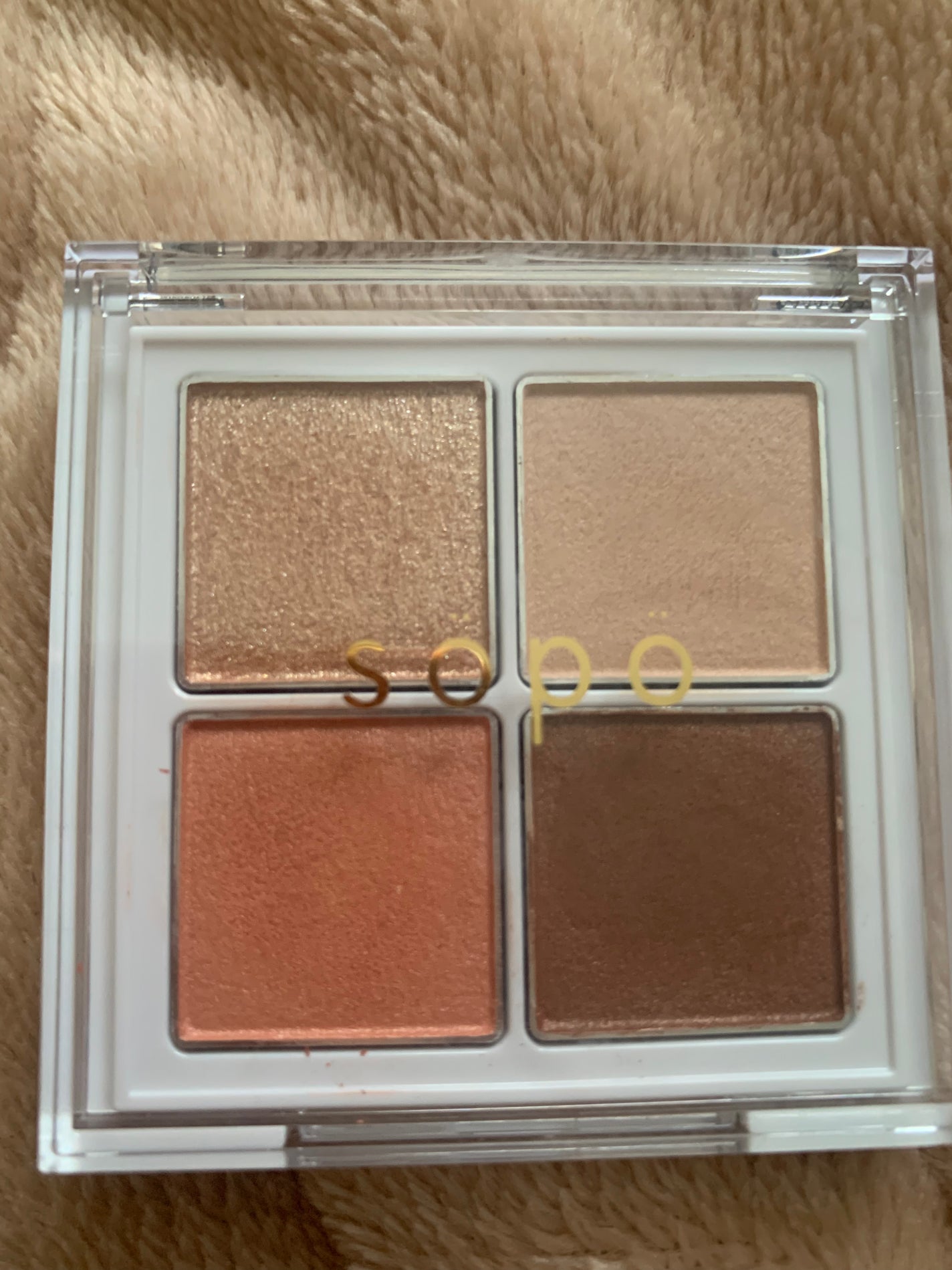 アイパレット/sopo/アイシャドウパレットを使ったクチコミ(1枚目)