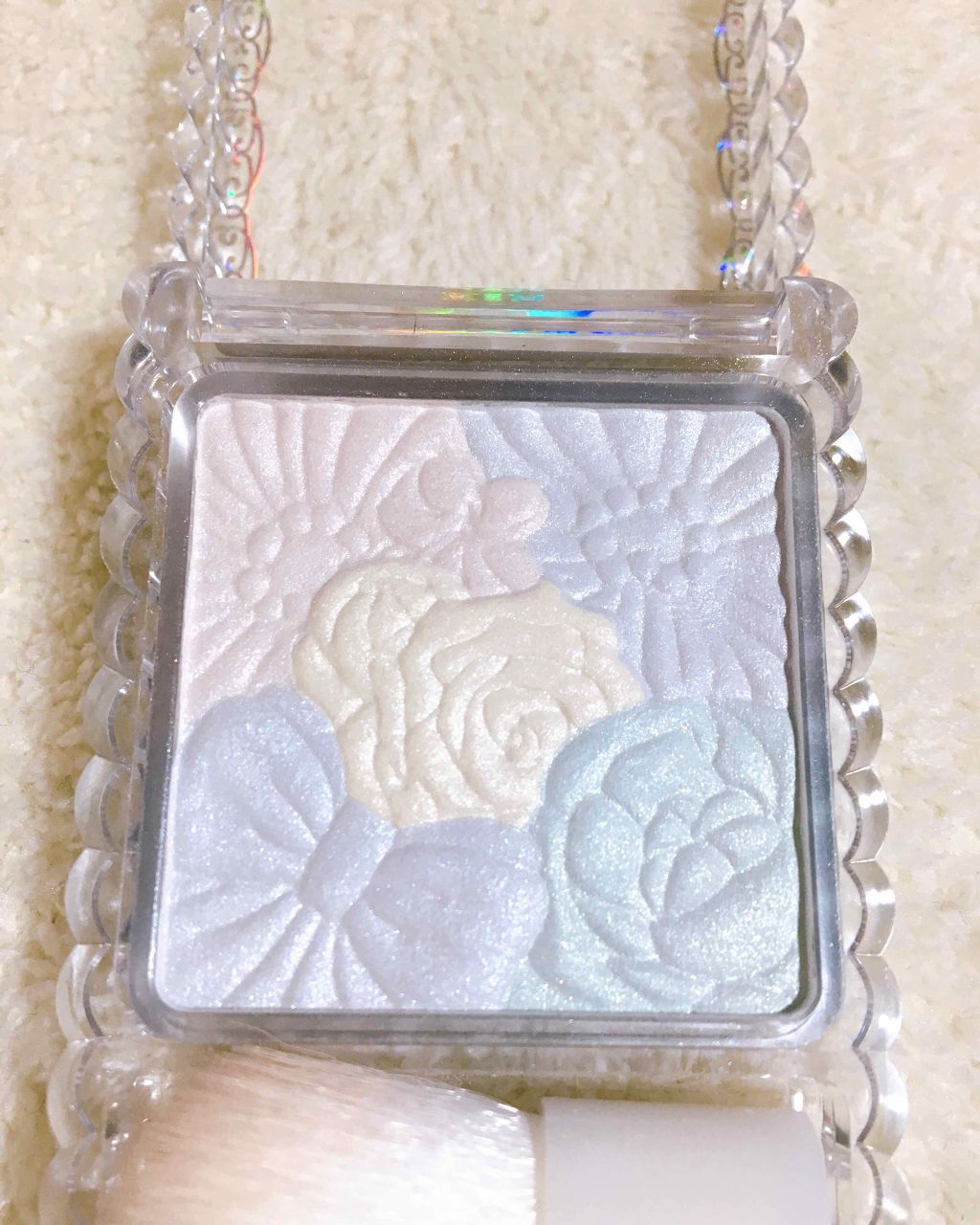 グロウフルールハイライター/キャンメイク/パウダーハイライトを使ったクチコミ(2枚目)