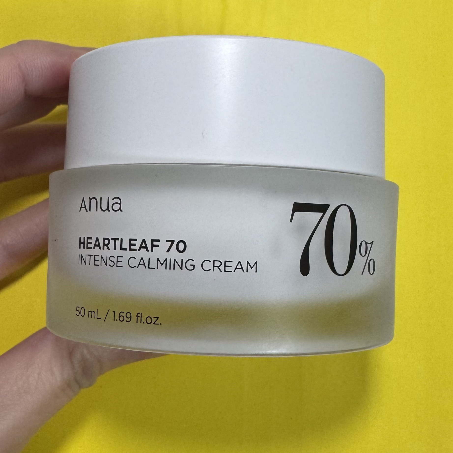 ドクダミ 70 インテンスカーミングクリーム/Anua/フェイスクリームを使ったクチコミ（1枚目）
