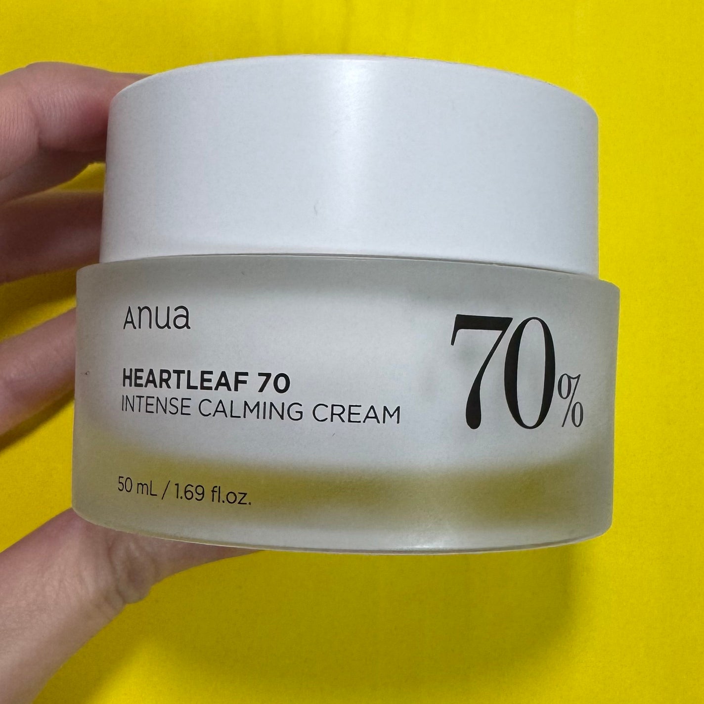 ドクダミ 70 インテンスカーミングクリーム/Anua/フェイスクリームを使ったクチコミ(1枚目)