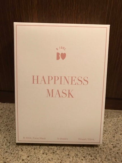 ルーティンマスク(ハピネスマスク)/b idol/シートマスク・パックを使ったクチコミ(1枚目)