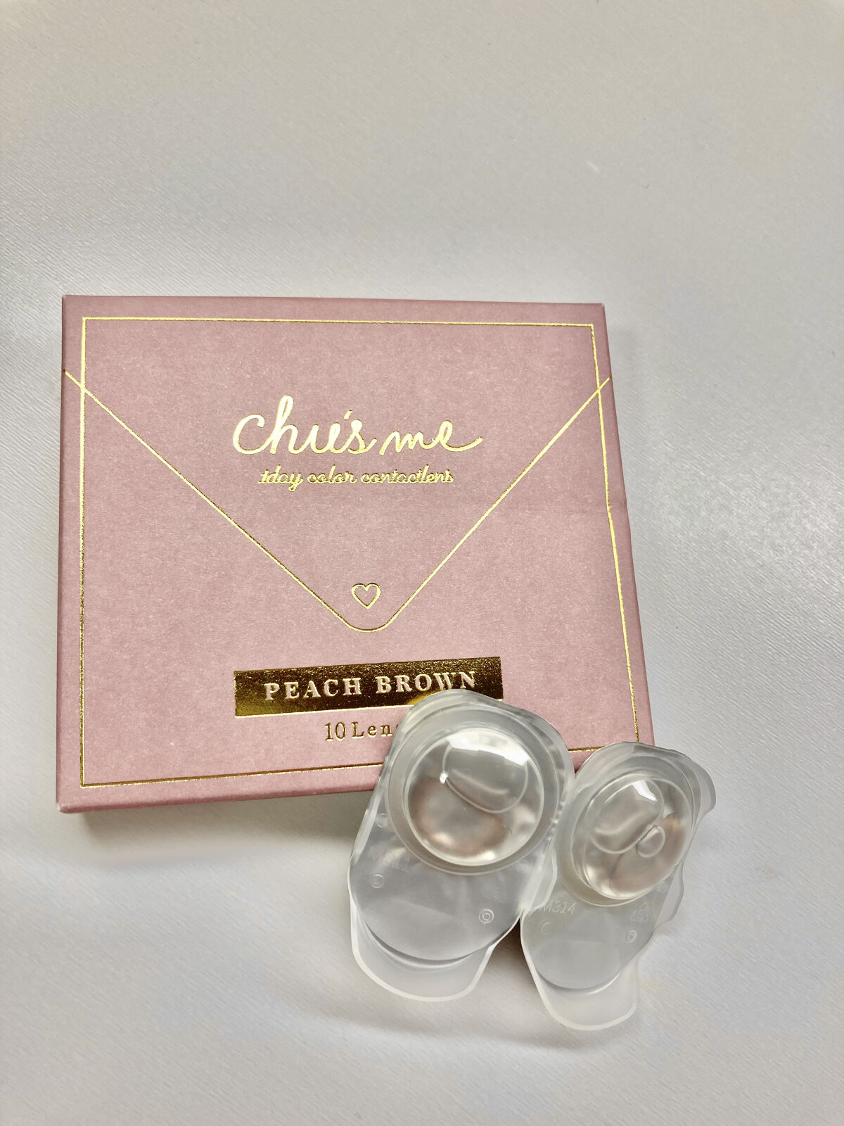 Chu's me 1day/Chu's me/ワンデー（１DAY）カラコンを使ったクチコミ（1枚目）