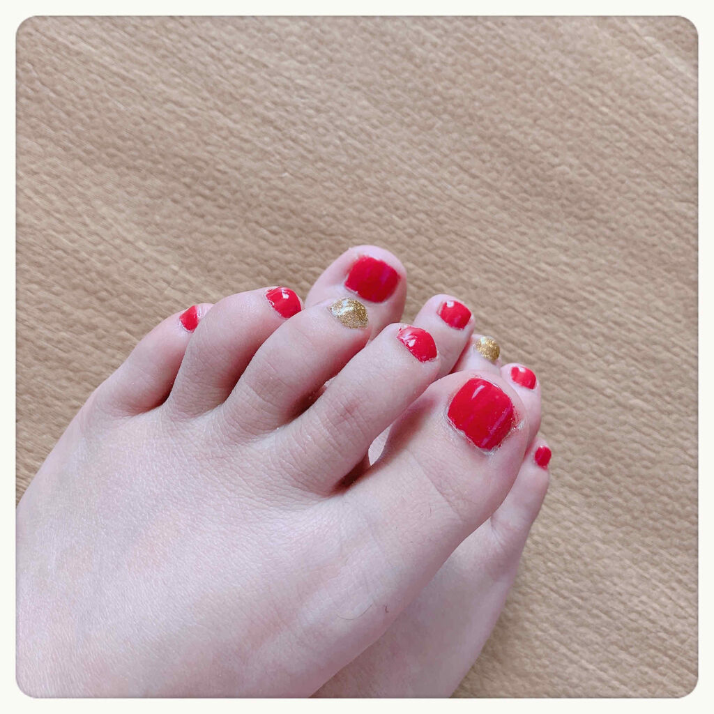 ジェルネイル（ライト対応）/セリア/ジェルネイルを使ったクチコミ（1枚目）