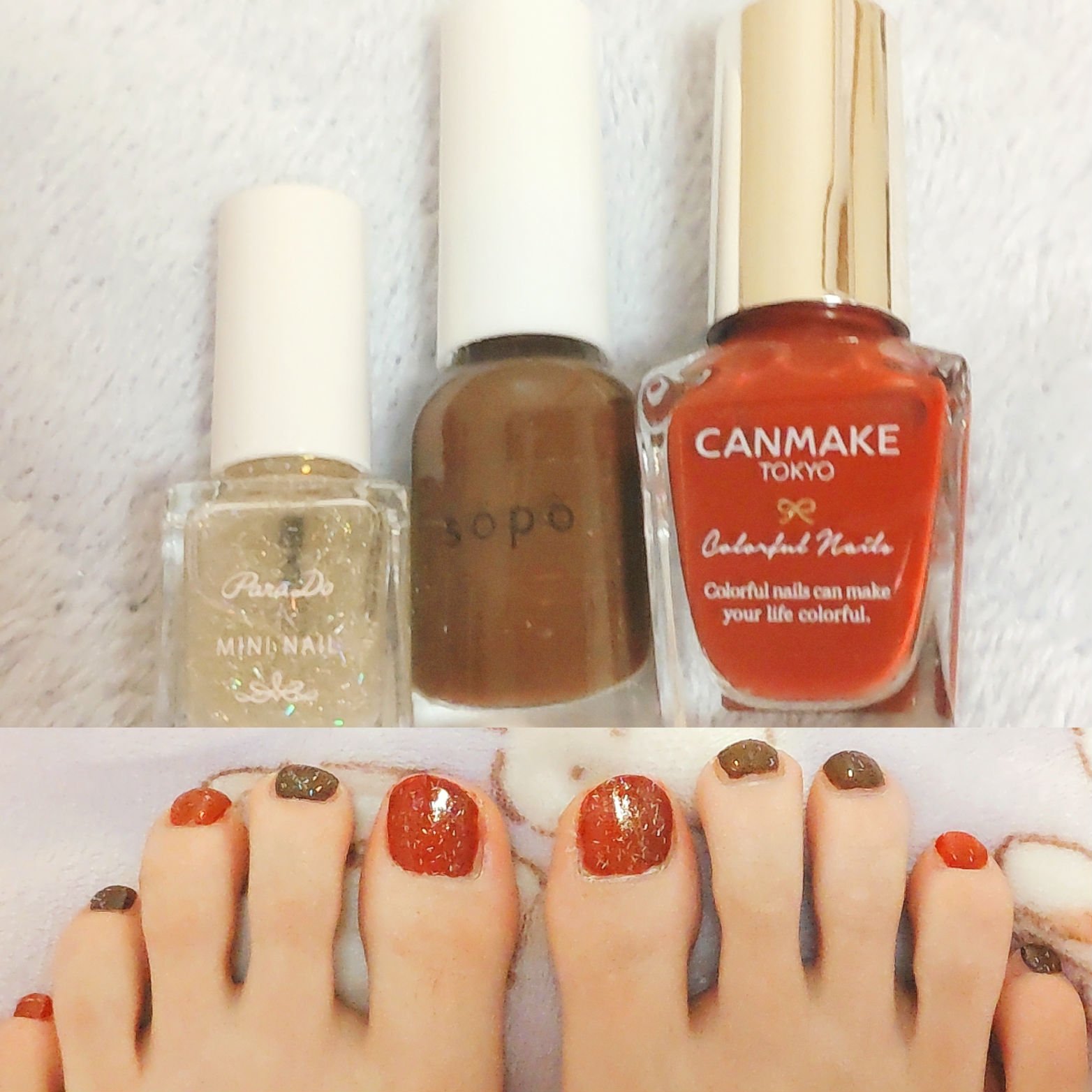 ミニネイル/パラドゥ/マニキュアを使ったクチコミ（1枚目）