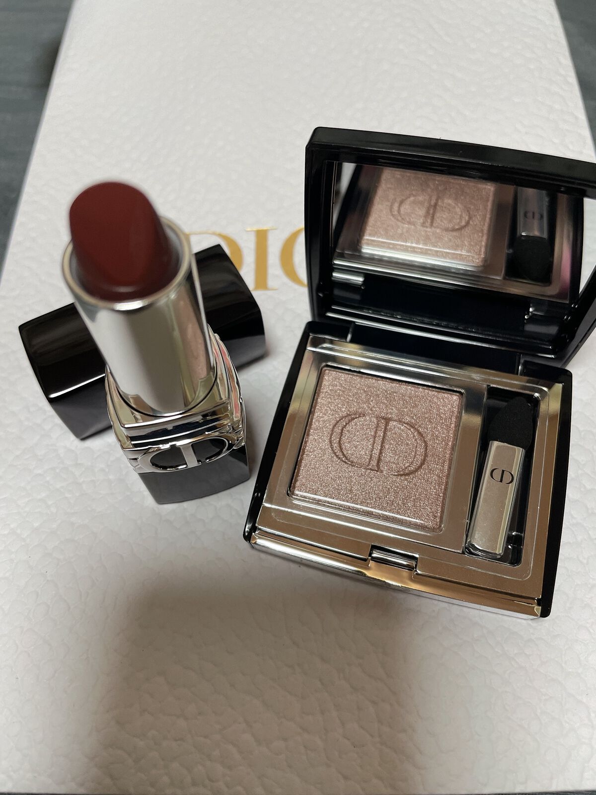 ルージュ ディオール バーム 810 ディオール ガーデン サテン/Dior/リップバームを使ったクチコミ（2枚目）