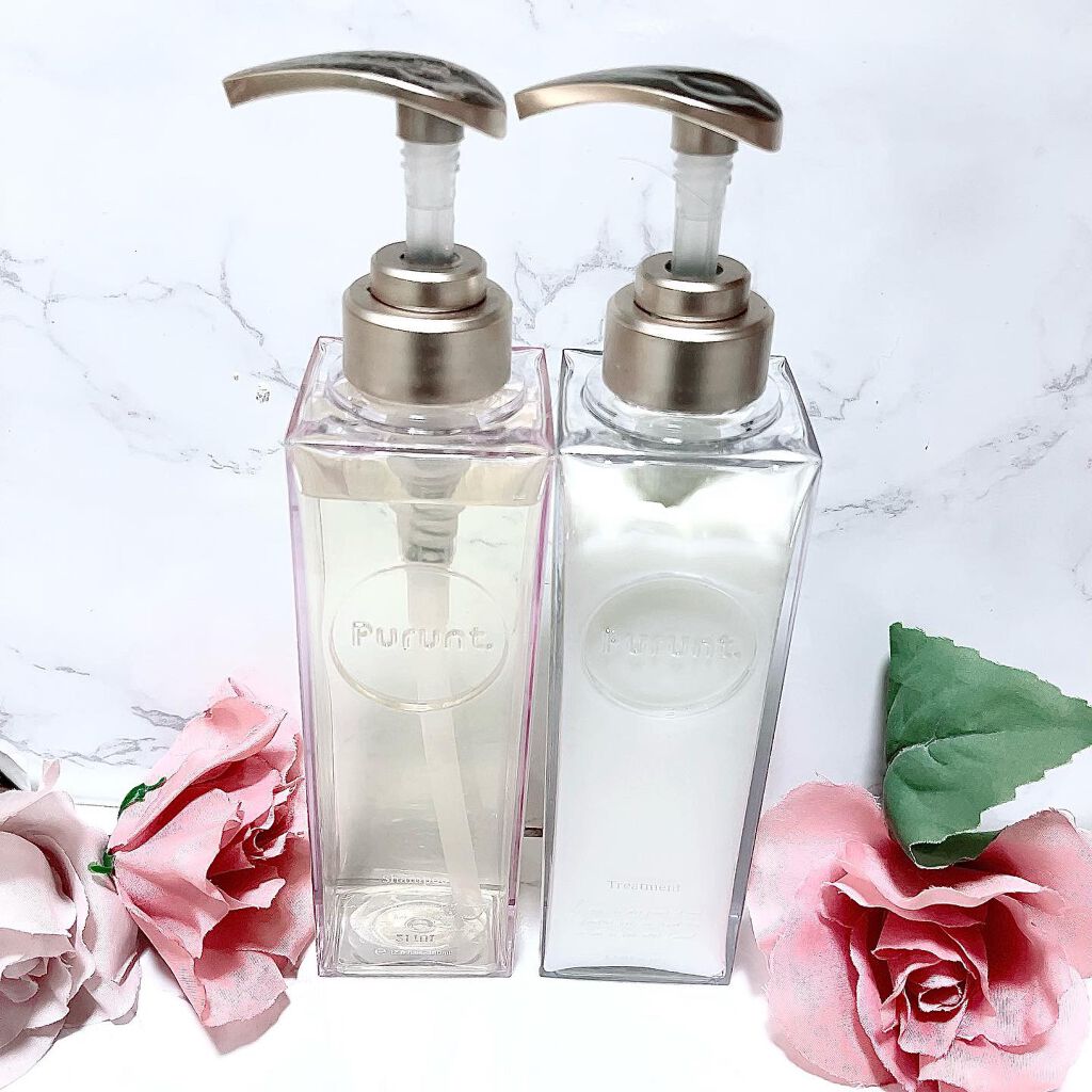 プルント モイストリッチ美容液シャンプー/モイストリッチリペア美容液トリートメント/Purunt./市販シャンプーを使ったクチコミ(1枚目)