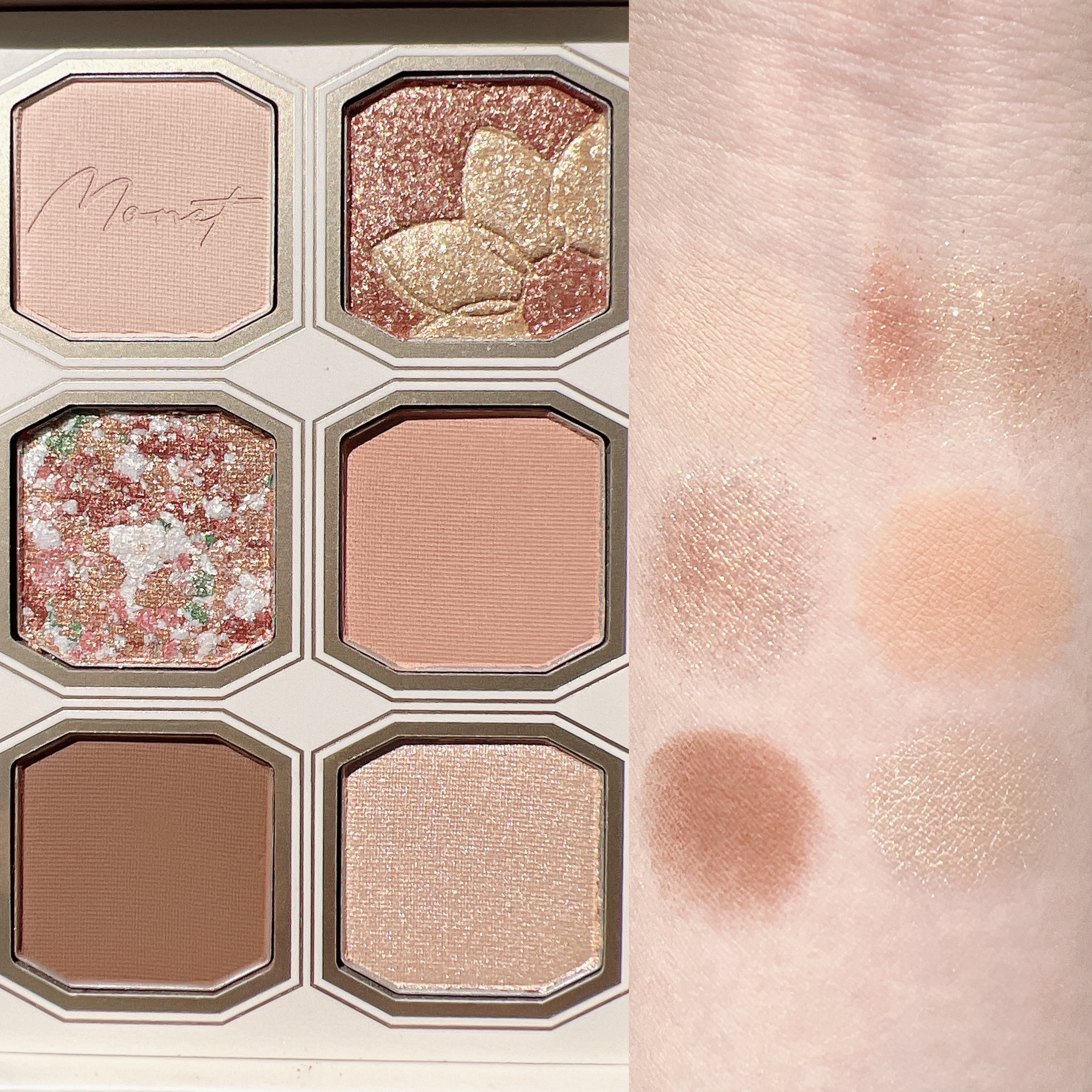 絵画アイシャドウパレット 05 画家の庭/MilleFée/アイシャドウパレットを使ったクチコミ（3枚目）