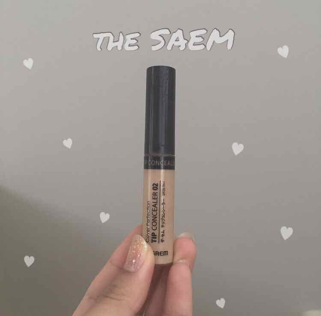 カバーパーフェクション チップコンシーラー/the SAEM/リキッドコンシーラーを使ったクチコミ（1枚目）