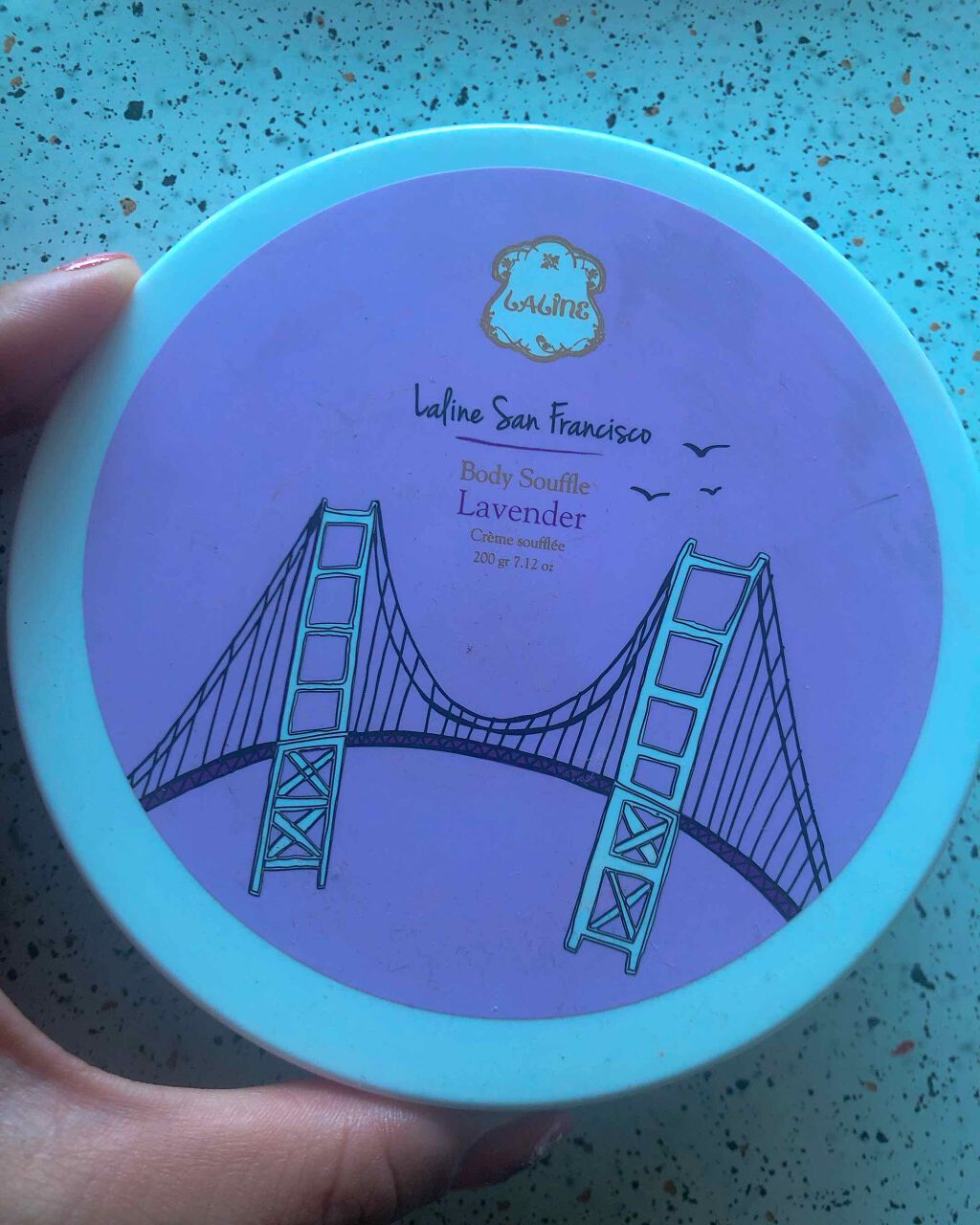 サンフランシスコ限定 ラベンダー ボディソフレ/Laline/ボディクリームを使ったクチコミ(1枚目)