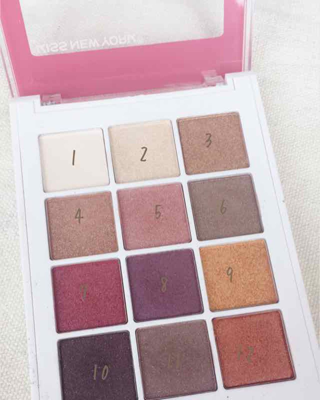 ディアダイアリー・サンセットキス/KISS NEW YORK/アイシャドウパレットを使ったクチコミ(3枚目)