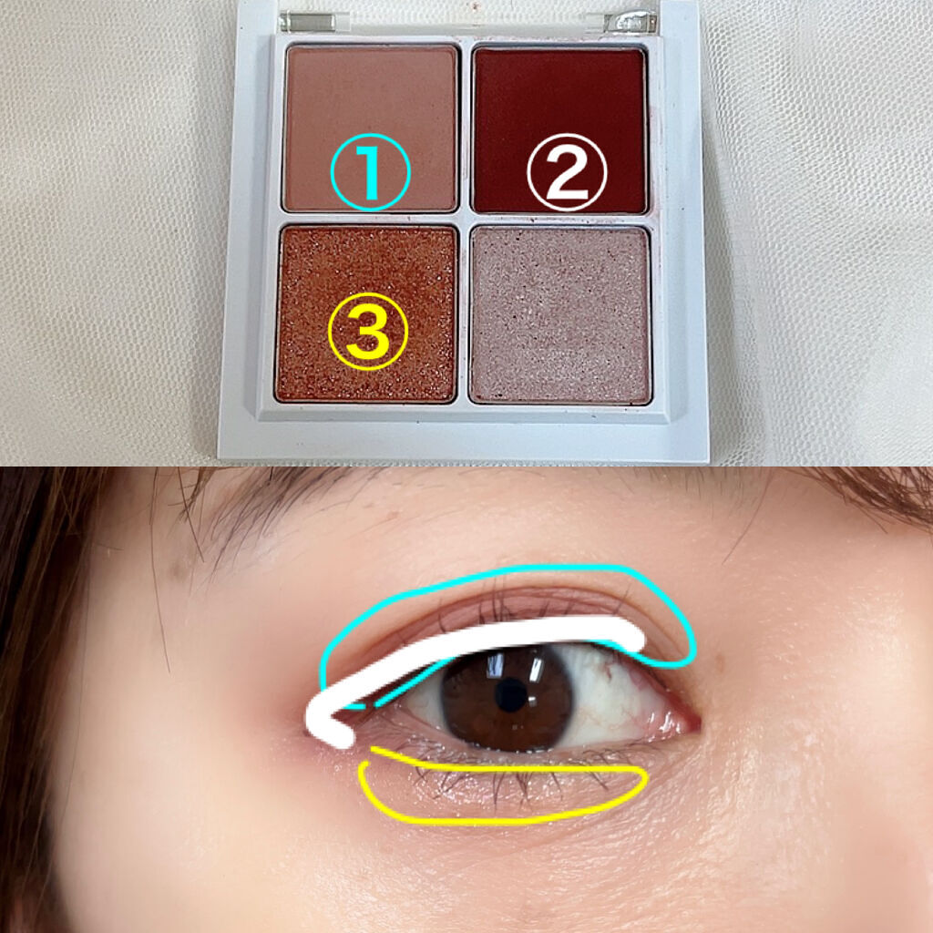 クリーミータッチライナー/キャンメイク/ジェルアイライナーを使ったクチコミ（3枚目）