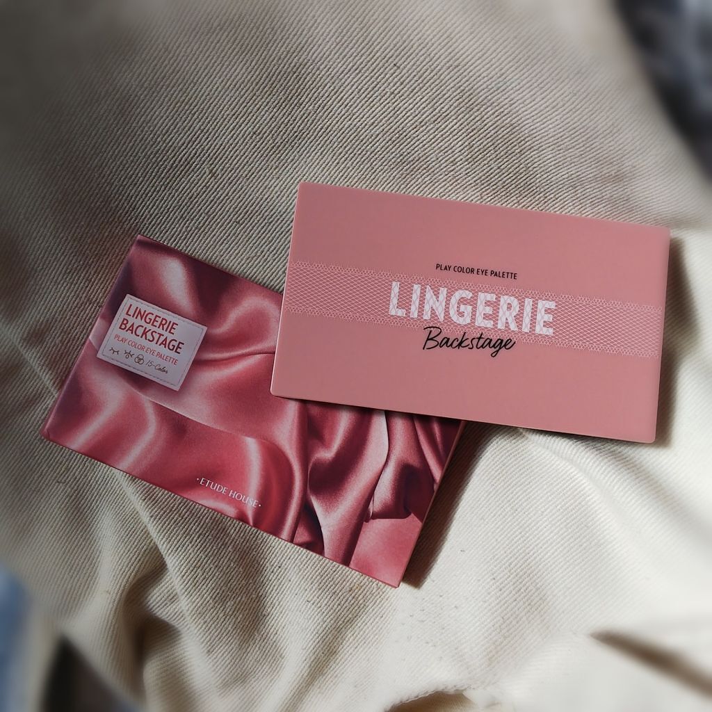 プレイカラーアイパレット ランジェリーバックステージ/ETUDE/アイシャドウパレットを使ったクチコミ（2枚目）