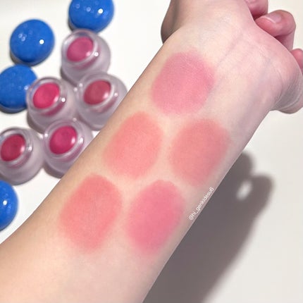 リップアンドチーク ブラーリープリンポット/fwee/口紅を使ったクチコミ(4枚目)