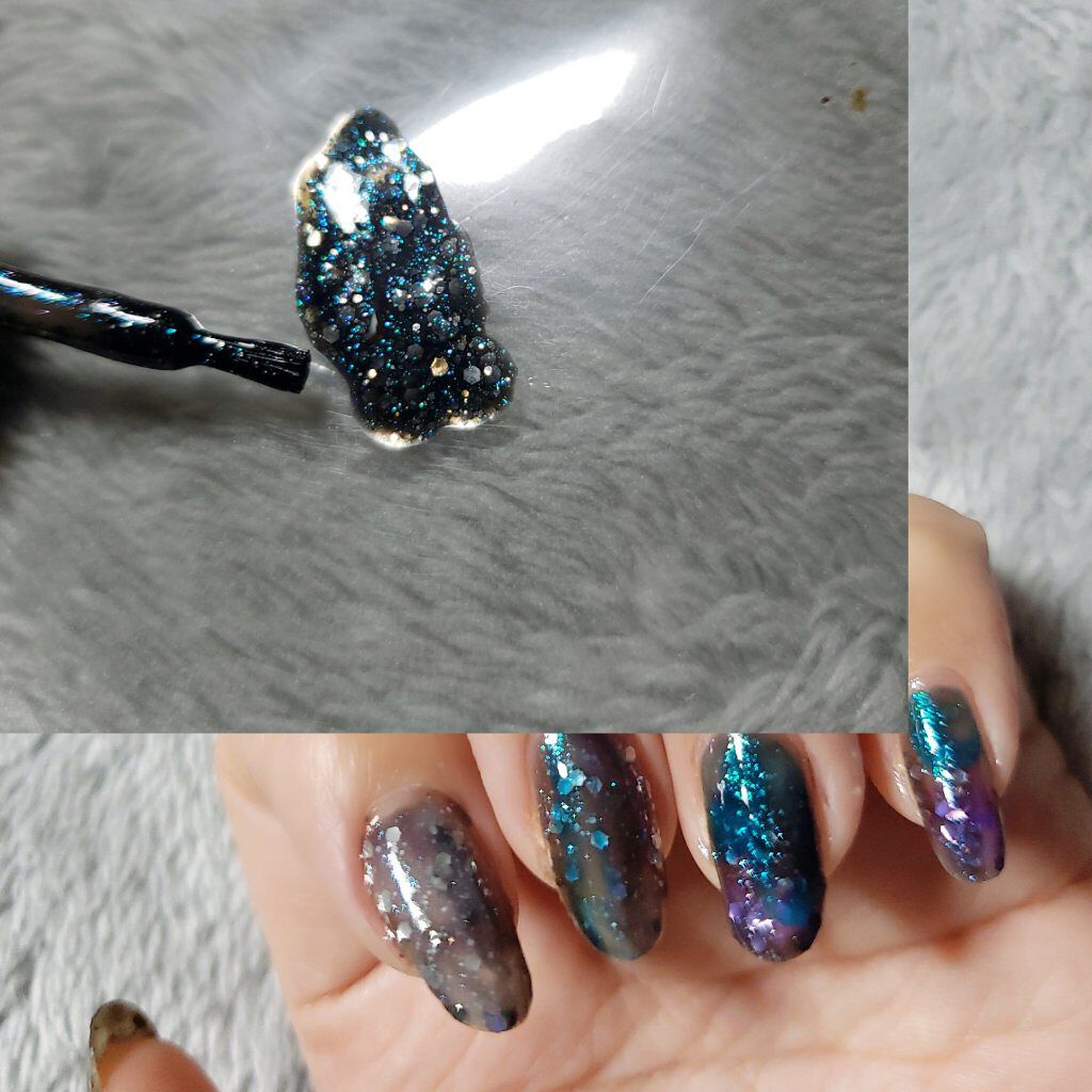 ネイルホリック リミテッドカラー COSMIC JOURNEY/ネイルホリック/マニキュアを使ったクチコミ(2枚目)