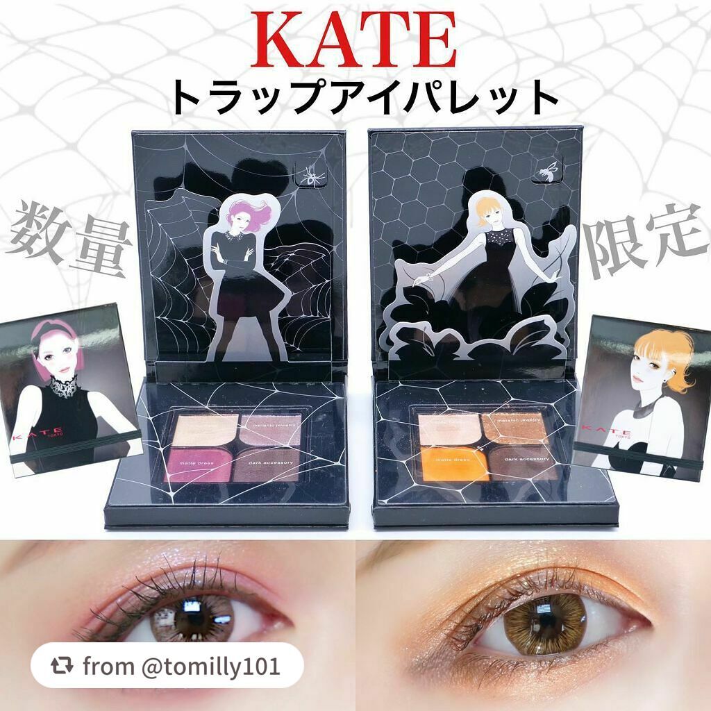 トラップアイパレット/KATE/アイシャドウパレットを使ったクチコミ(1枚目)