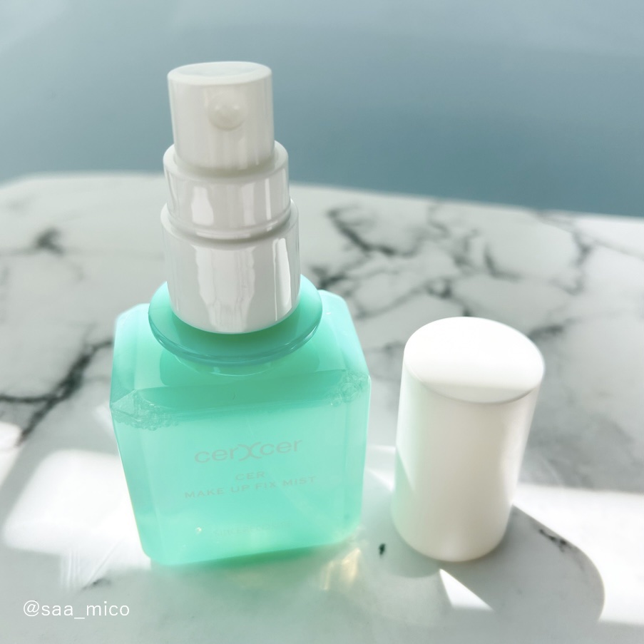 メイクアップフィックスミスト/cerXcer/フィックスミストを使ったクチコミ（2枚目）