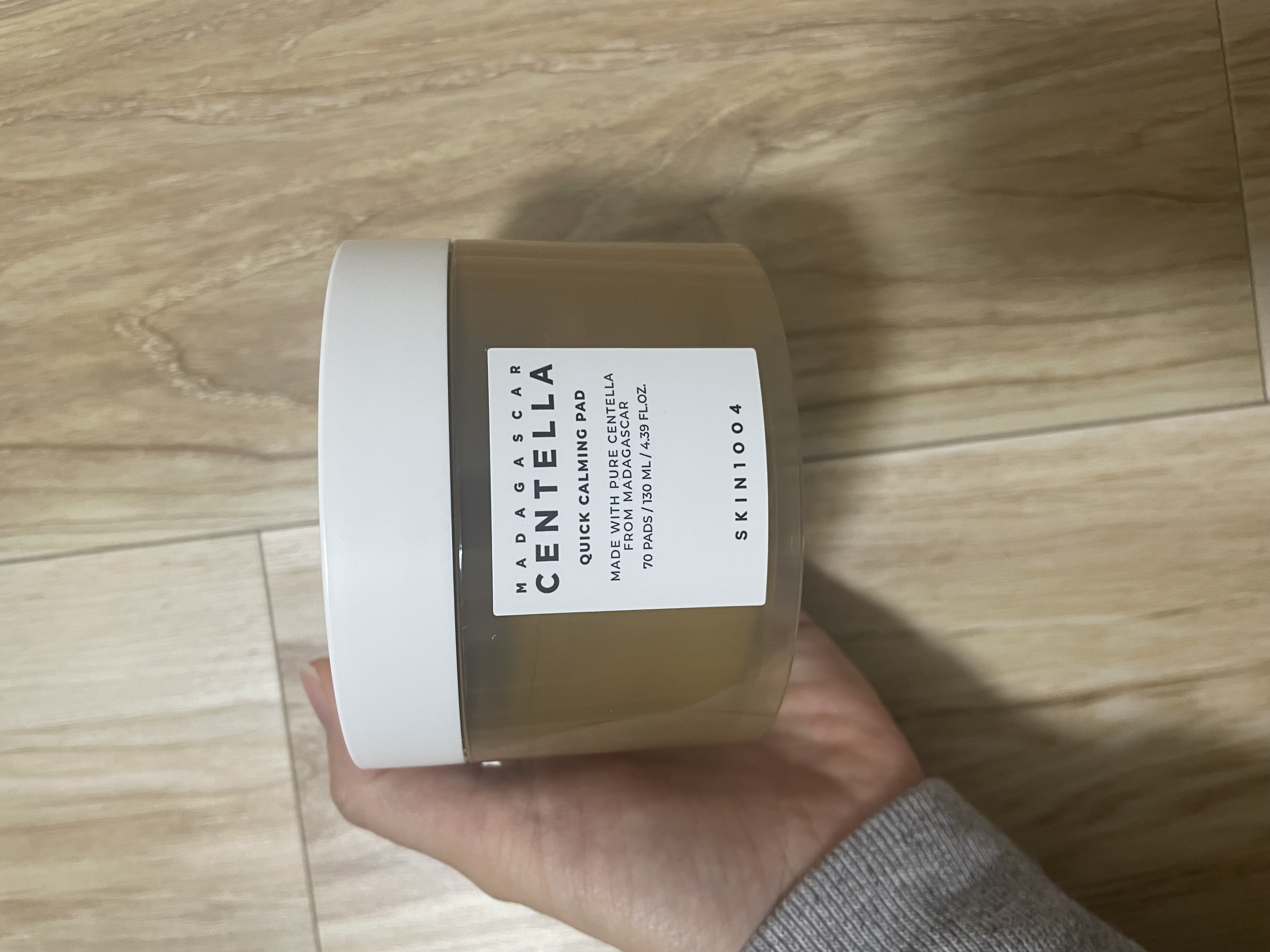 センテラ クイックカーミングパッド/SKIN1004/トナーパッドを使ったクチコミ（1枚目）