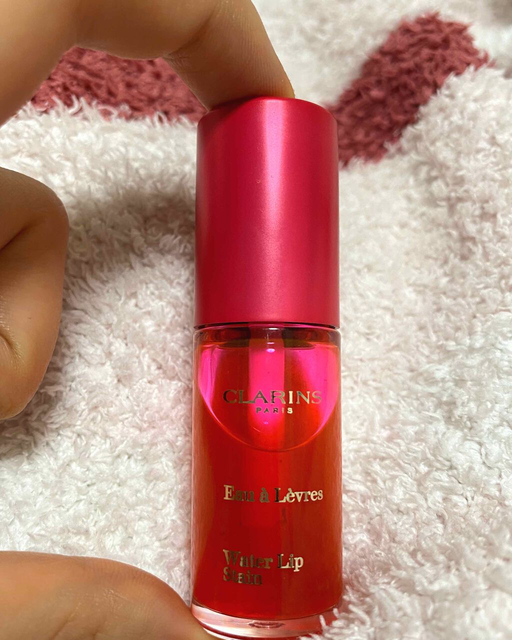 ウォーターリップ ステイン/CLARINS/リップグロスを使ったクチコミ（1枚目）