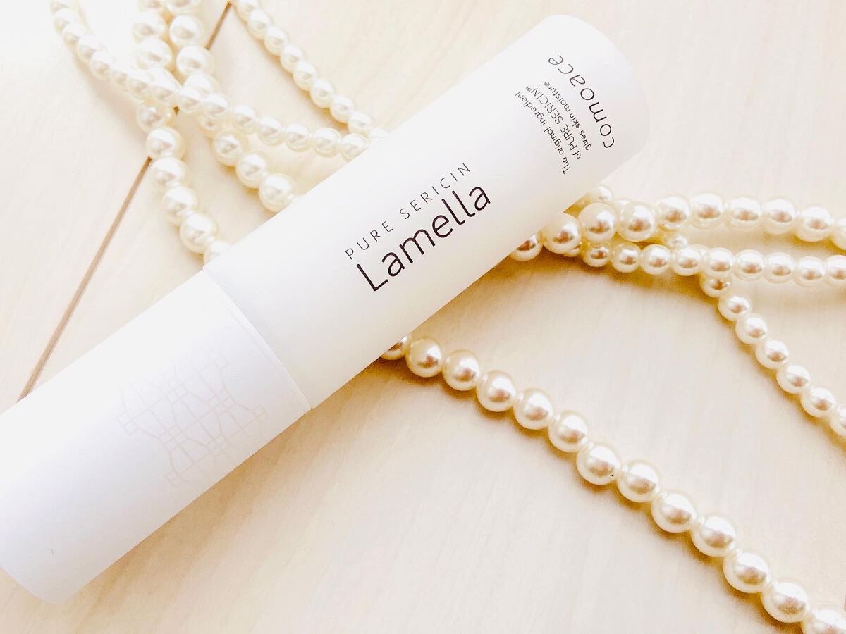 コモエース ラメラエッセンスのクチコミ「ラメラエッセンス✨

繭から生まれた化粧品がたくさん、コモエース化粧品より。
洗顔後すぐにつ使.....」（2枚目）