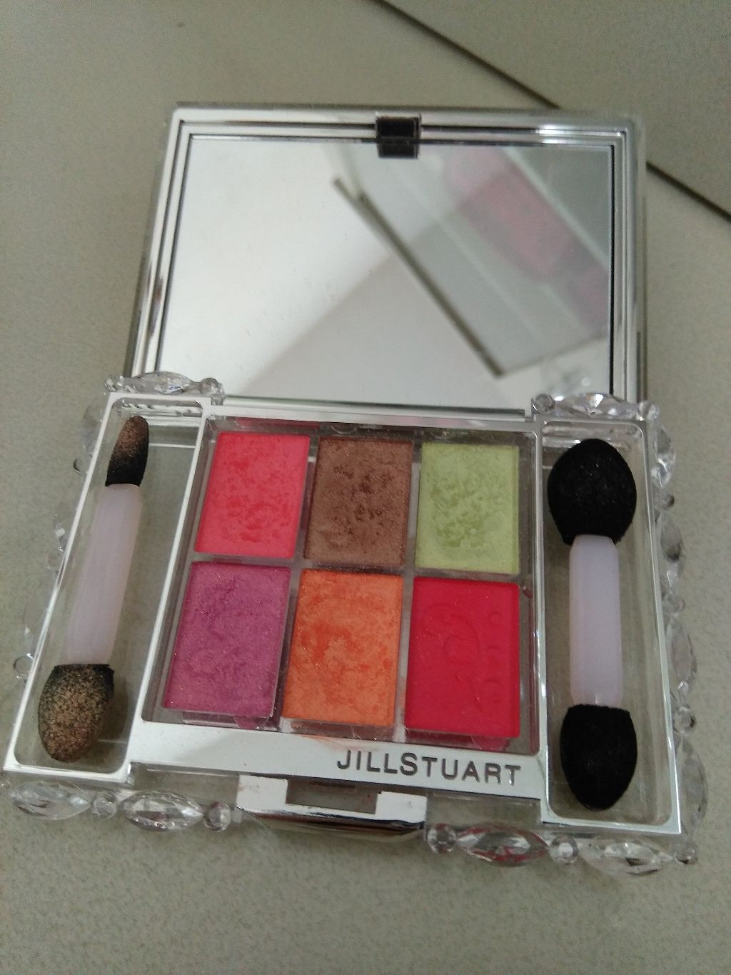 マカロンクチュールアイズ/JILL STUART/アイシャドウパレットを使ったクチコミ(2枚目)