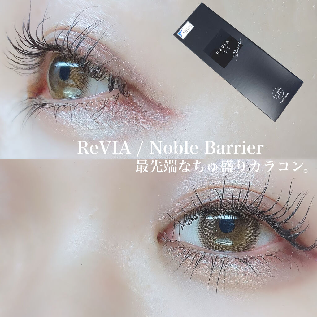 レヴィアブルーライトバリアワンデー/ReVIA/ワンデー（１DAY）カラコンを使ったクチコミ（1枚目）