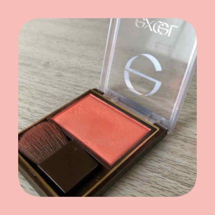 スキニーリッチチーク/excel/パウダーチークを使ったクチコミ(3枚目)