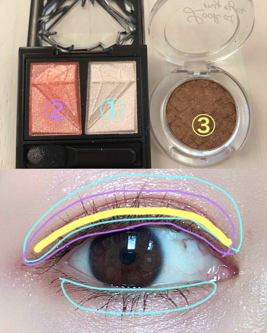 ルックアット マイアイジュエル/ETUDE/単色アイシャドウを使ったクチコミ（3枚目）