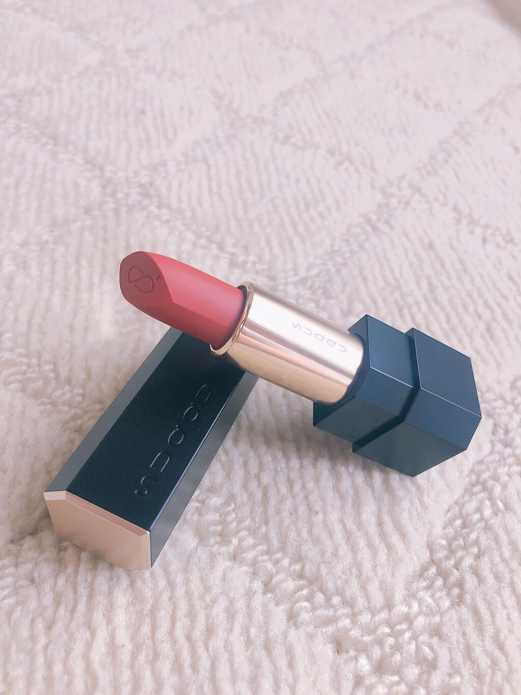 シアー マット リップスティック/SUQQU/口紅を使ったクチコミ（2枚目）