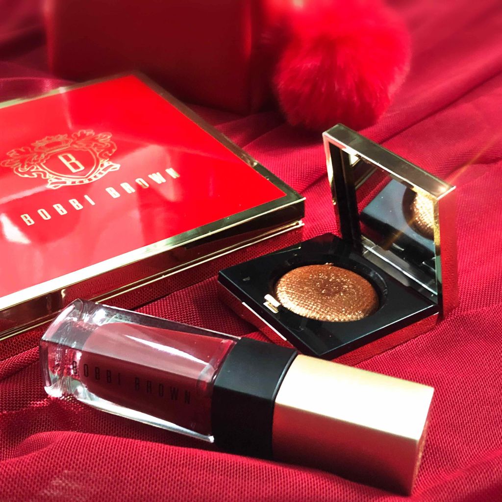 クリスタルドラマアイパレット  レッドエディション/BOBBI BROWN/アイシャドウパレットを使ったクチコミ（1枚目）
