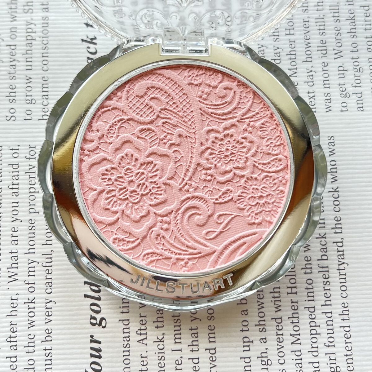 パステルシフォン ブラッシュ/JILL STUART/パウダーチークを使ったクチコミ（3枚目）