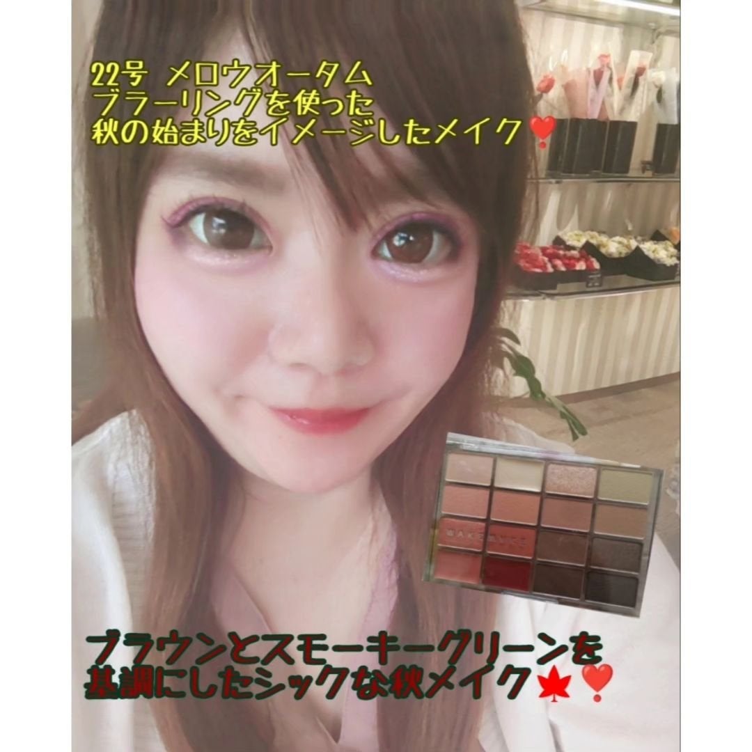 ソフトブラーリングアイパレット/wakemake/アイシャドウパレットを使ったクチコミ(6枚目)