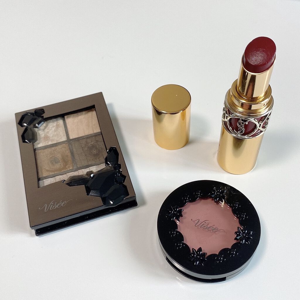 リシェ シマーリッチ アイズ BE-1 ベージュ系/Visée/アイシャドウパレットを使ったクチコミ（1枚目）