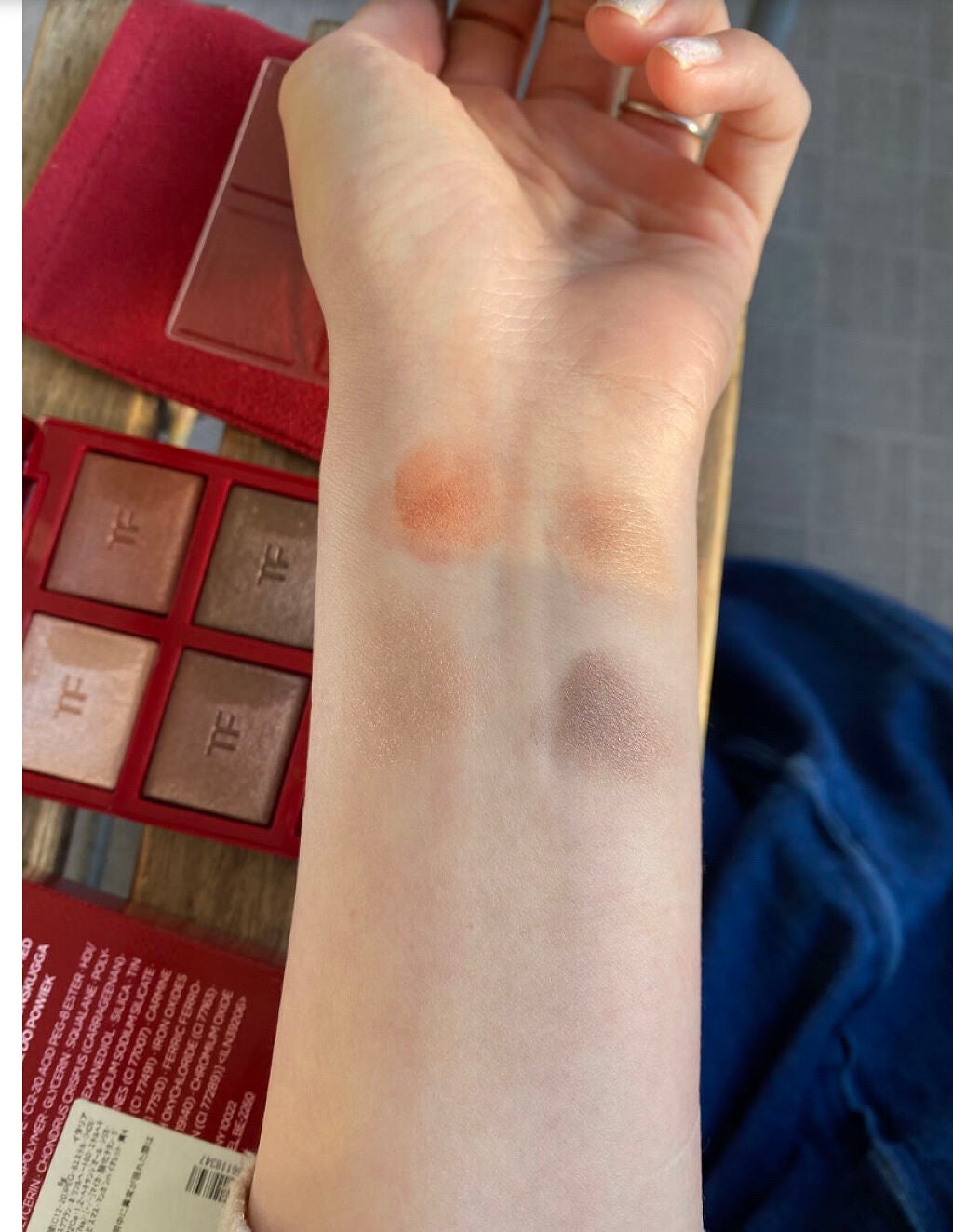 アイ カラー クォード/TOM FORD BEAUTY/アイシャドウパレットを使ったクチコミ(3枚目)