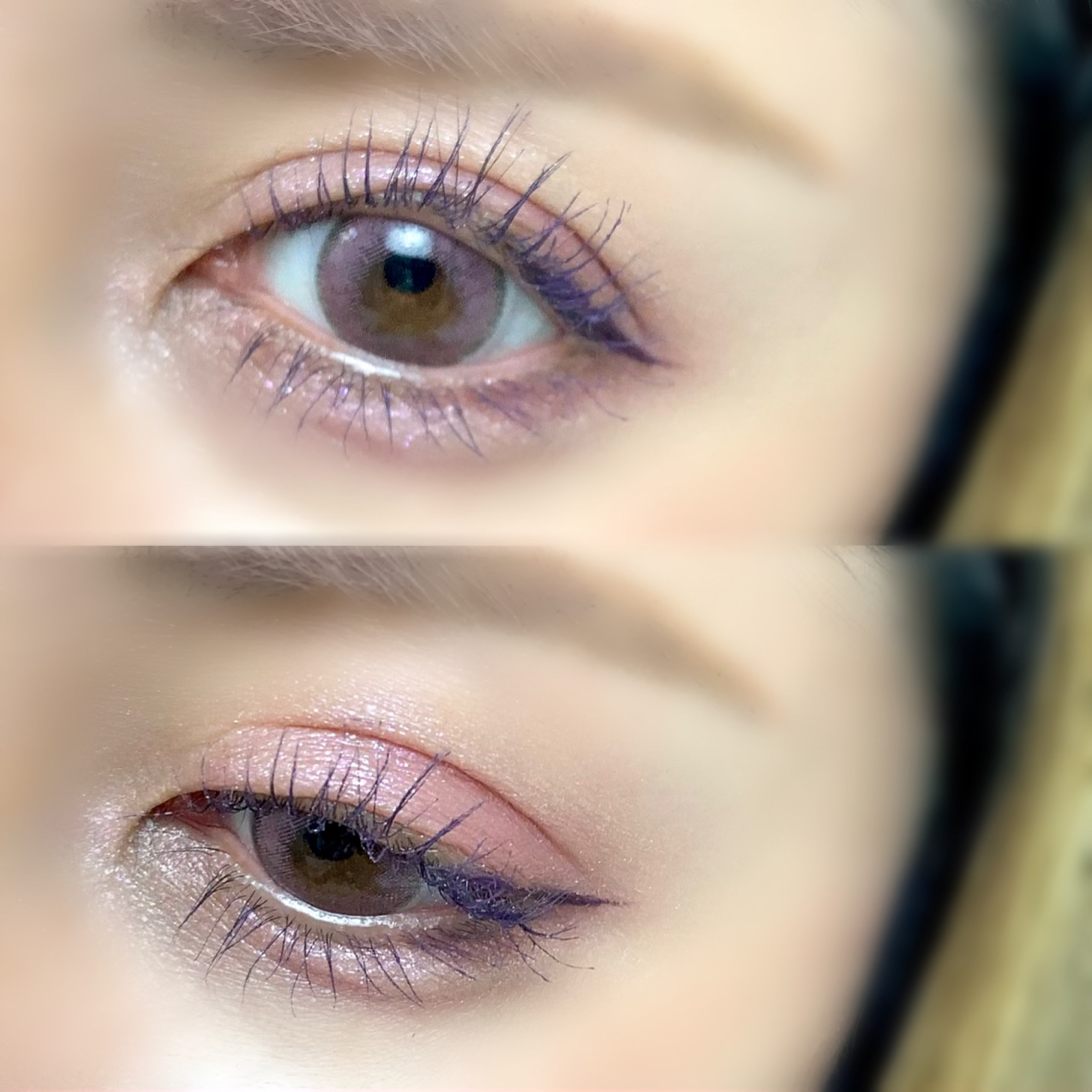 MELANGE　1day 04 アーバンフェミニティックベージュ/MELANGE BY MAGICCOLOR/ワンデー（１DAY）カラコンを使ったクチコミ（3枚目）