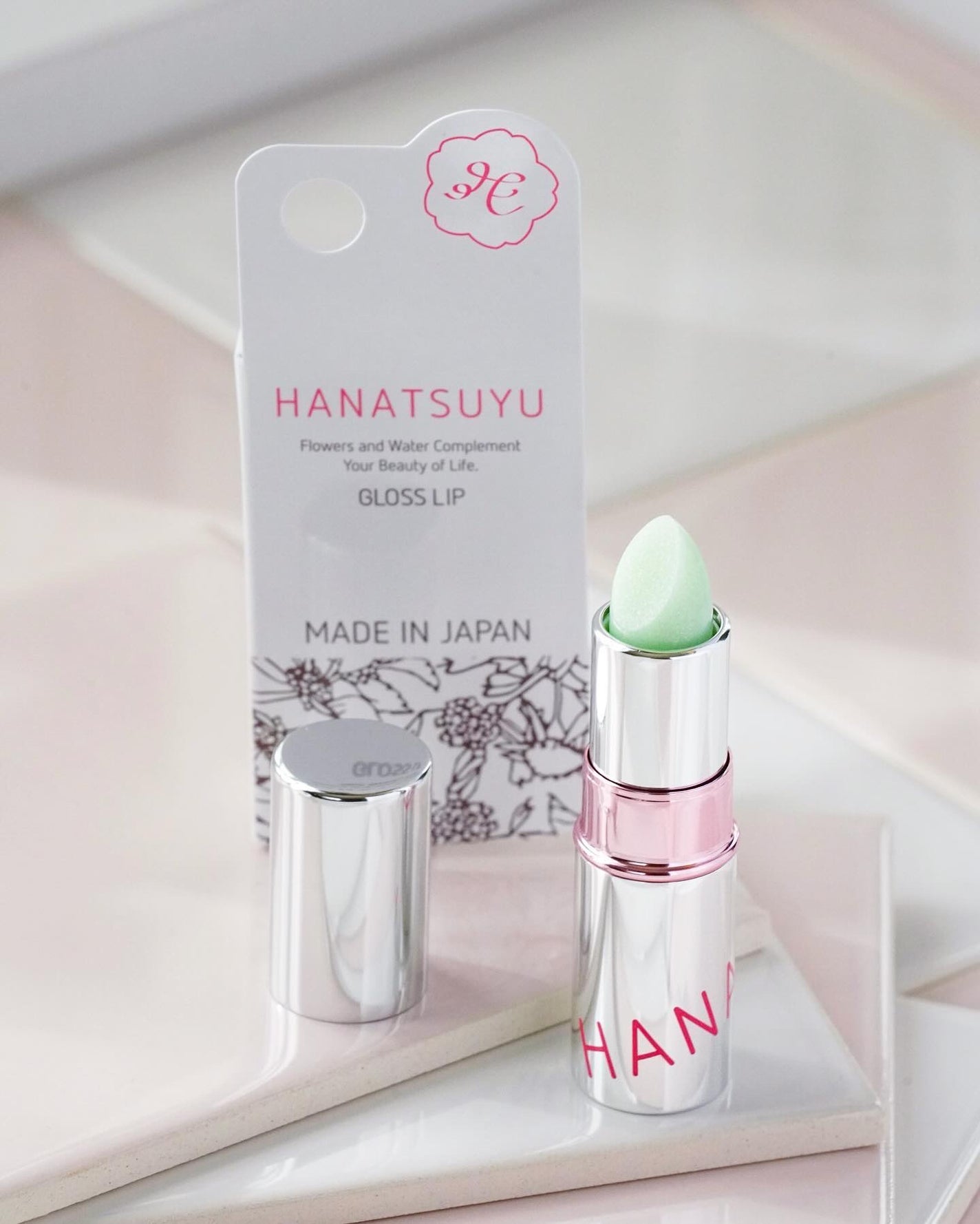 グロスリップ/HANATSUYU/リップバームを使ったクチコミ(6枚目)
