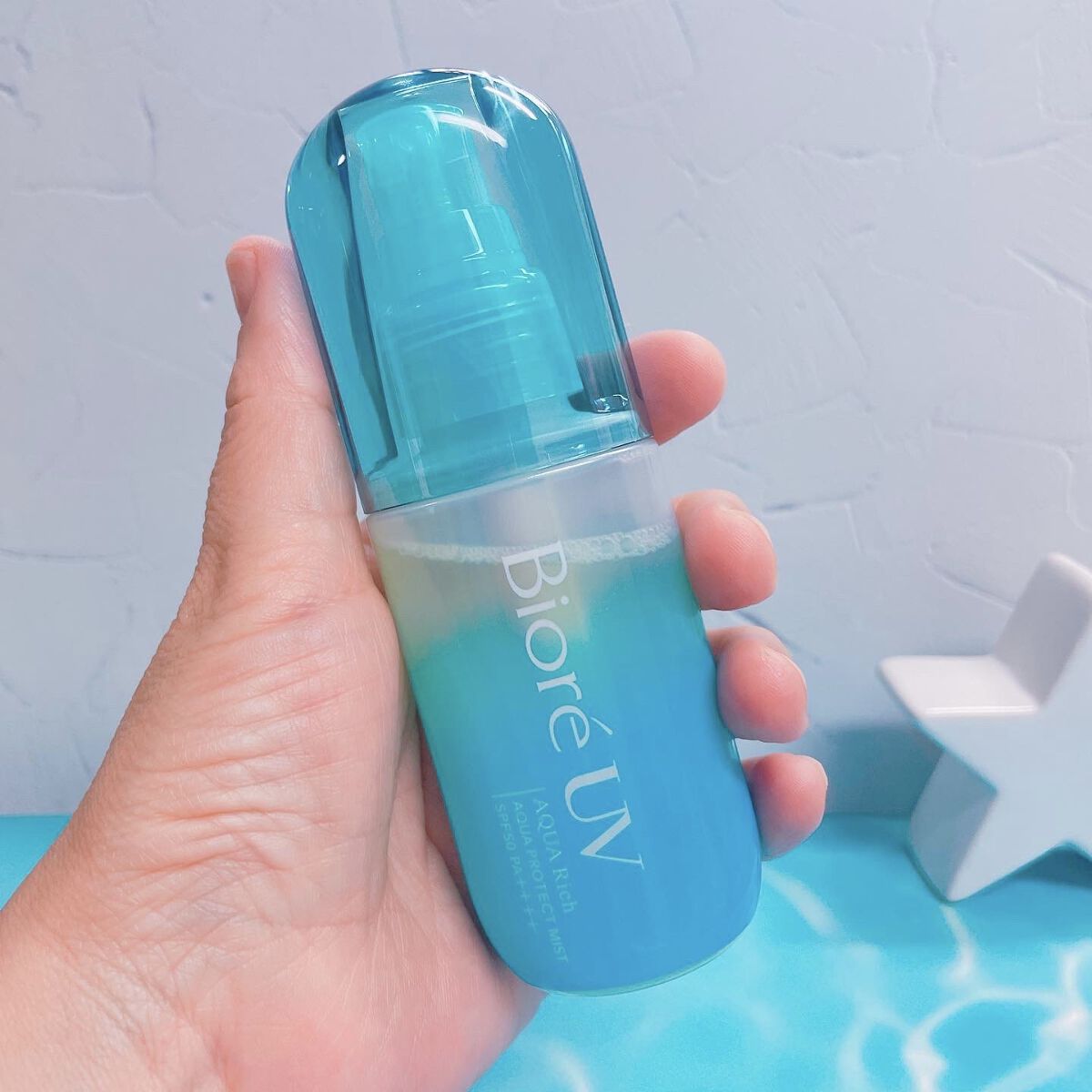 ビオレUV アクアリッチ アクアプロテクトミスト/ビオレ/日焼け止めミスト・スプレーを使ったクチコミ（3枚目）