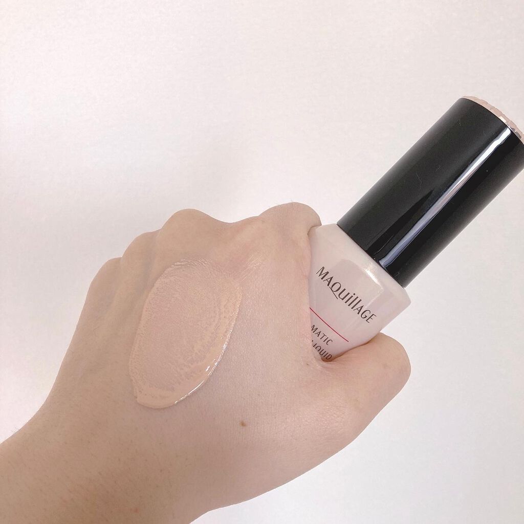 ドラマティックエッセンスリキッド/マキアージュ/リキッドファンデーションを使ったクチコミ（3枚目）