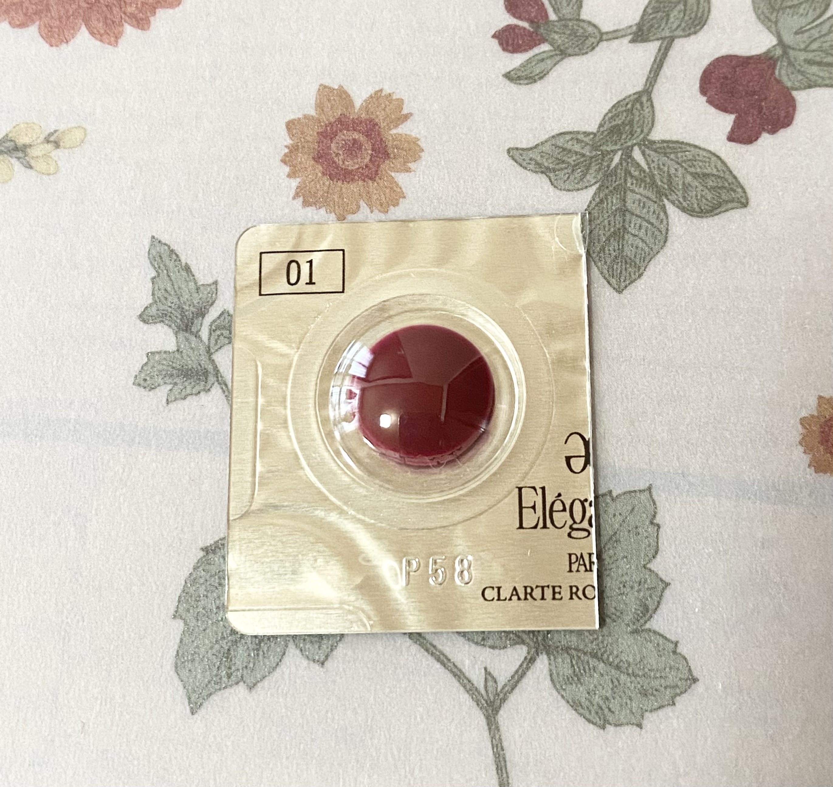 エレガンス クラルテ ルージュ ビジュー 01/Elégance/口紅を使ったクチコミ（1枚目）